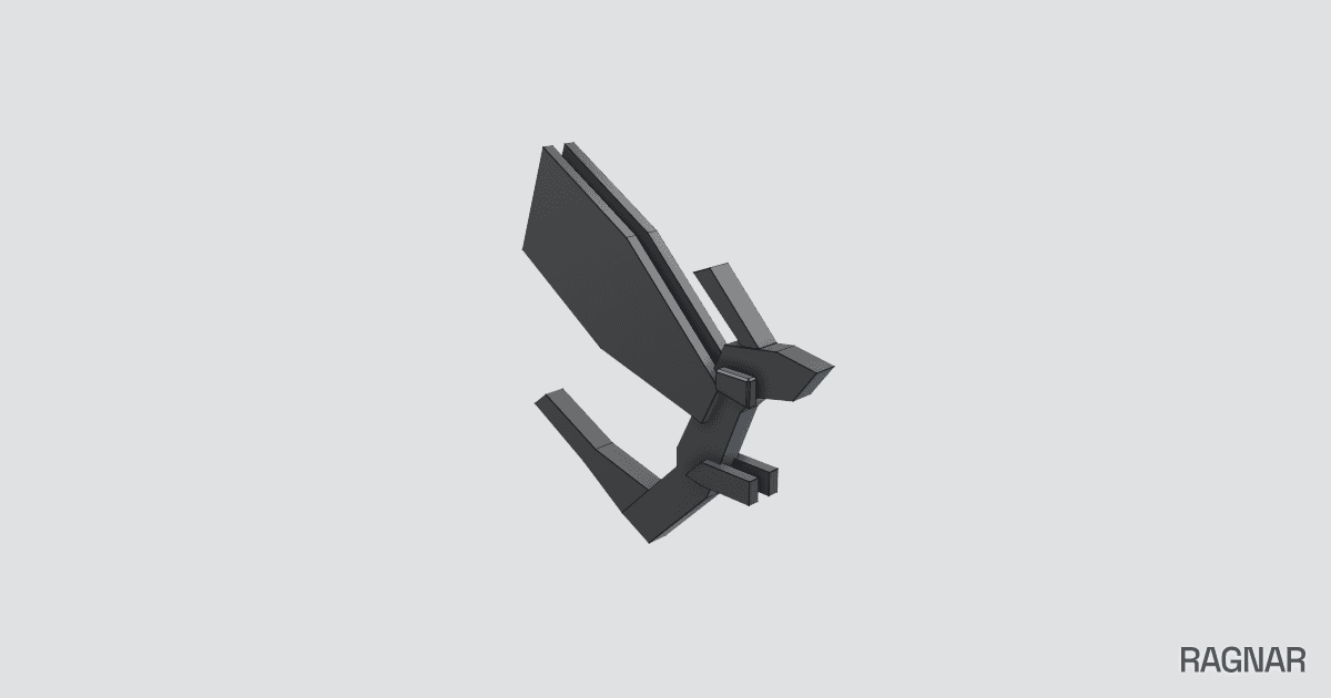 Stylized Dragon Figurine