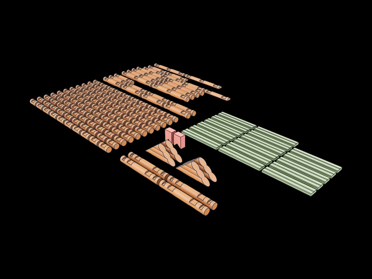 Log House Parts