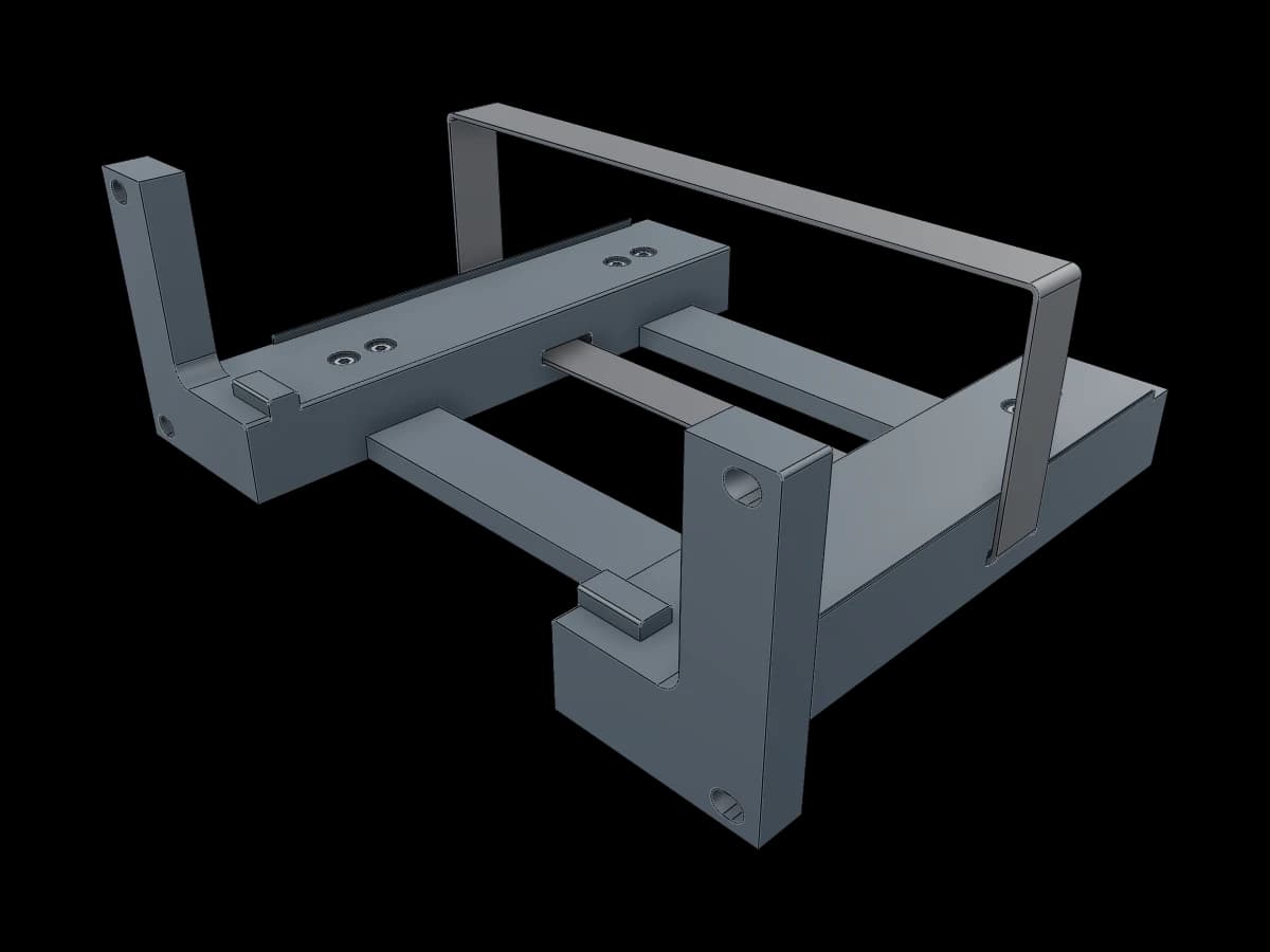 HP Mini Computer Rack Holder