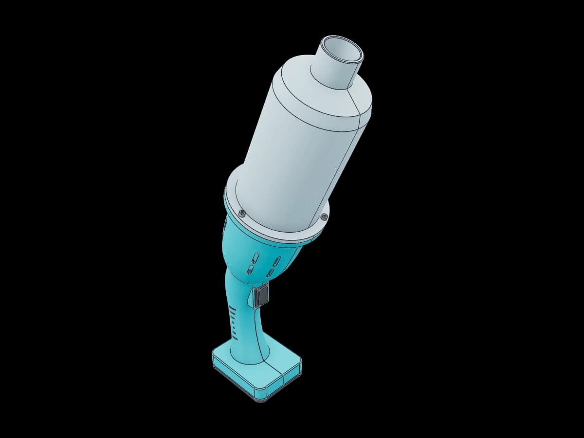 Handheld Vacuum Enclosure