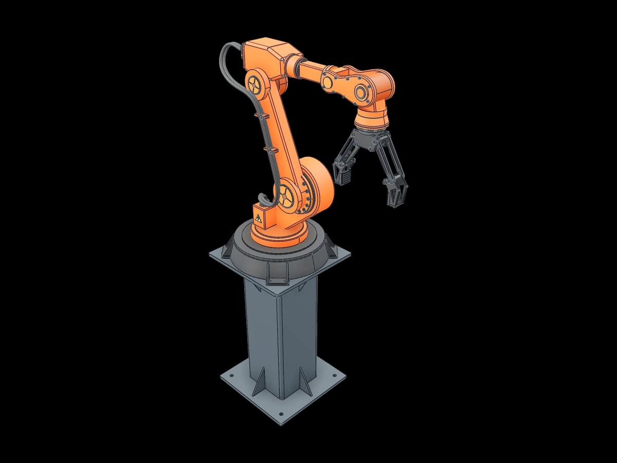 Pneumatic Matrix Robot