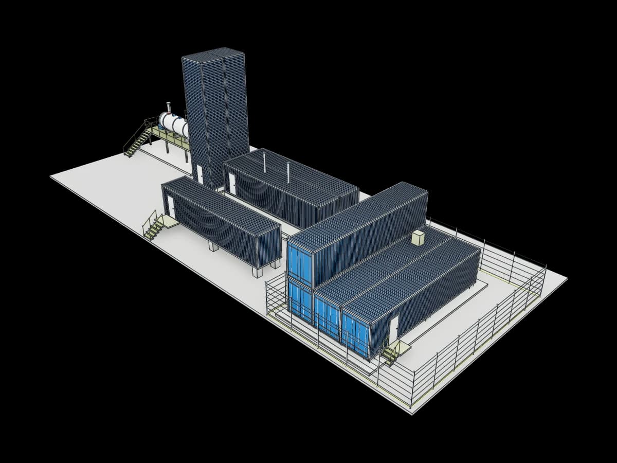 Containerized Gold Processing Plant