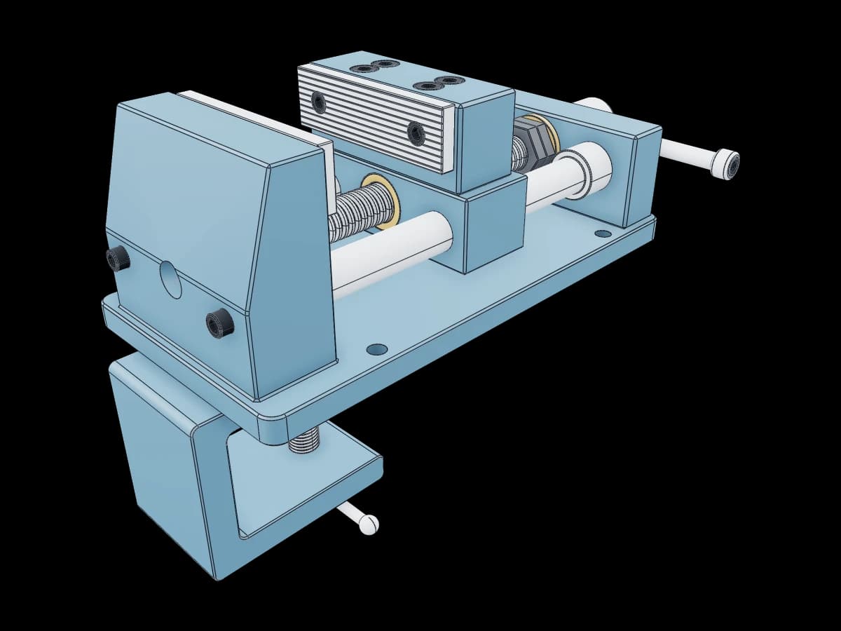 Portable Mechanical Bench Vice