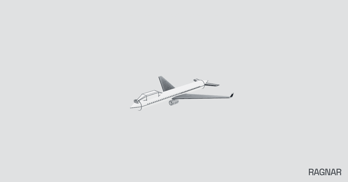 Detailed aircraft model