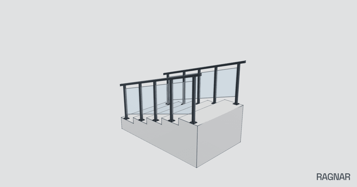 Modern Staircase Model