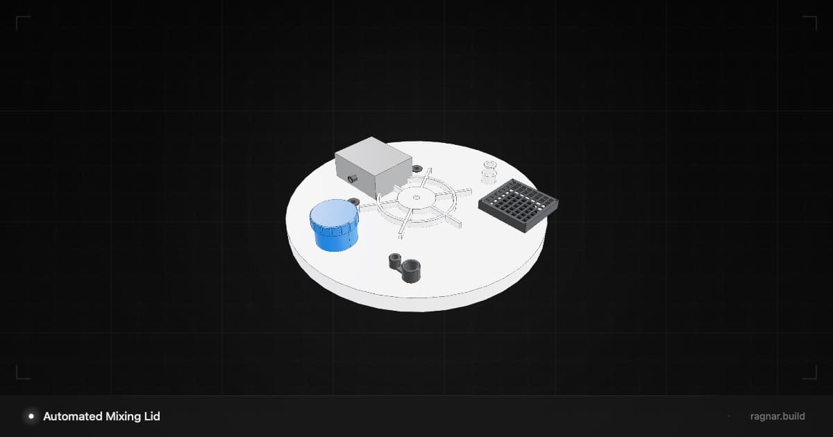 Automated Bioreactor Lid