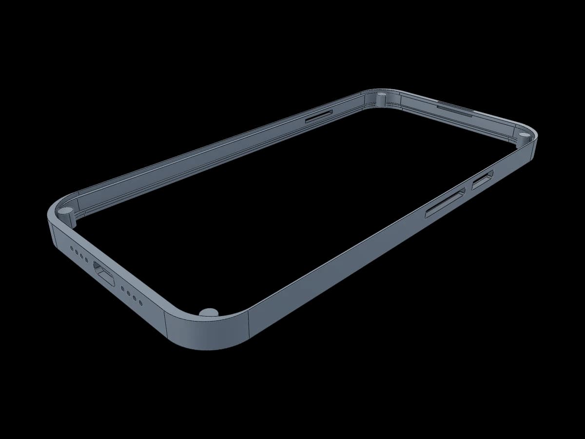 Parametric Smartphone Enclosure Chassis