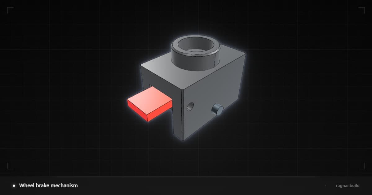 Braking Caster Wheel