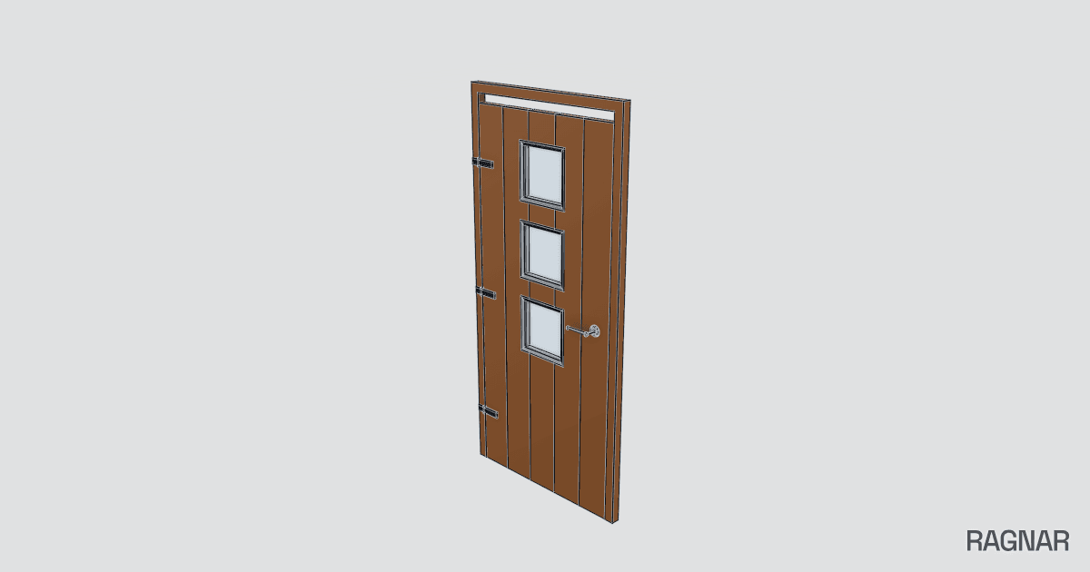 Modern Wood Door