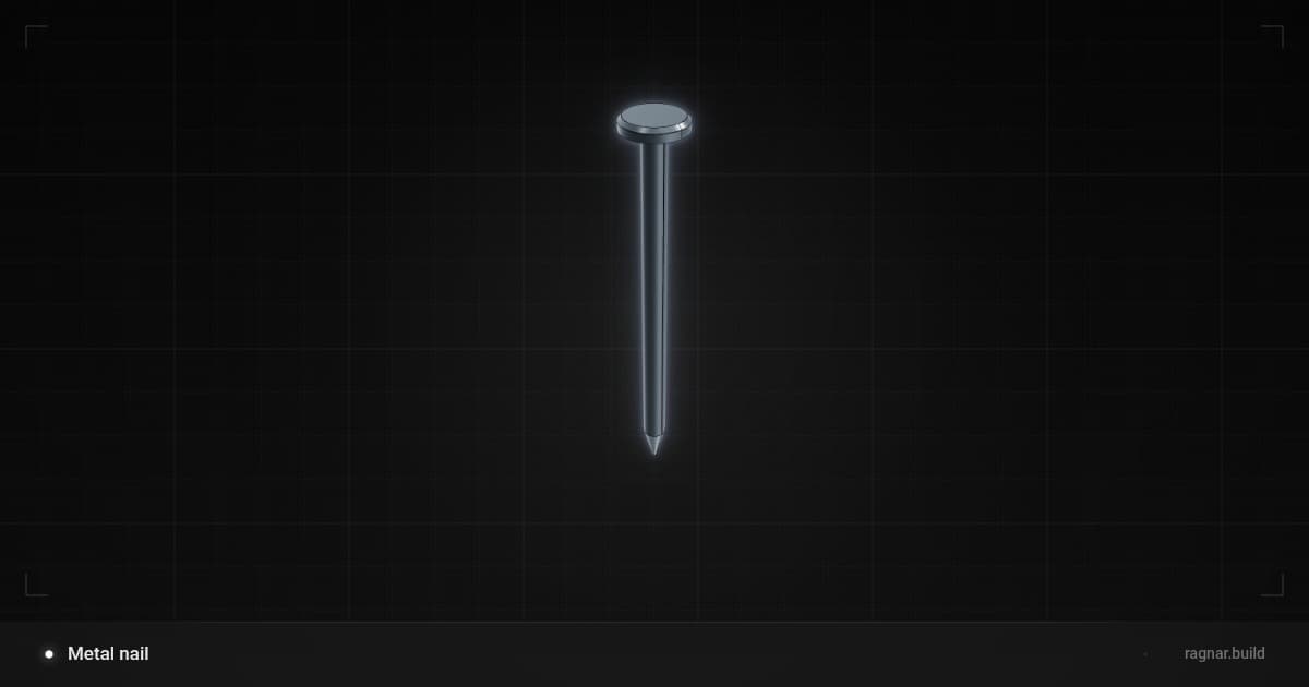 Metal nail