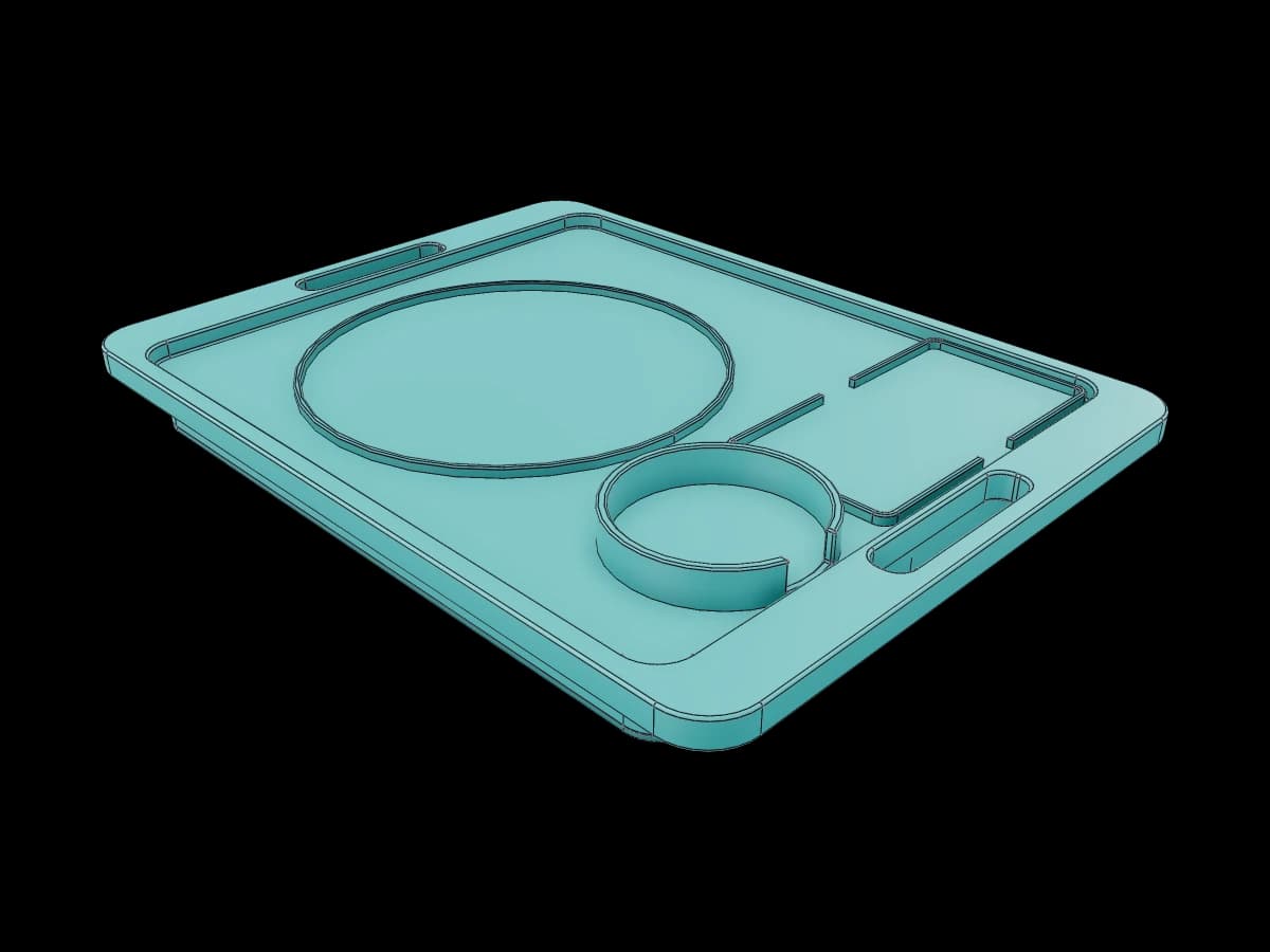Multi Compartment Food Tray
