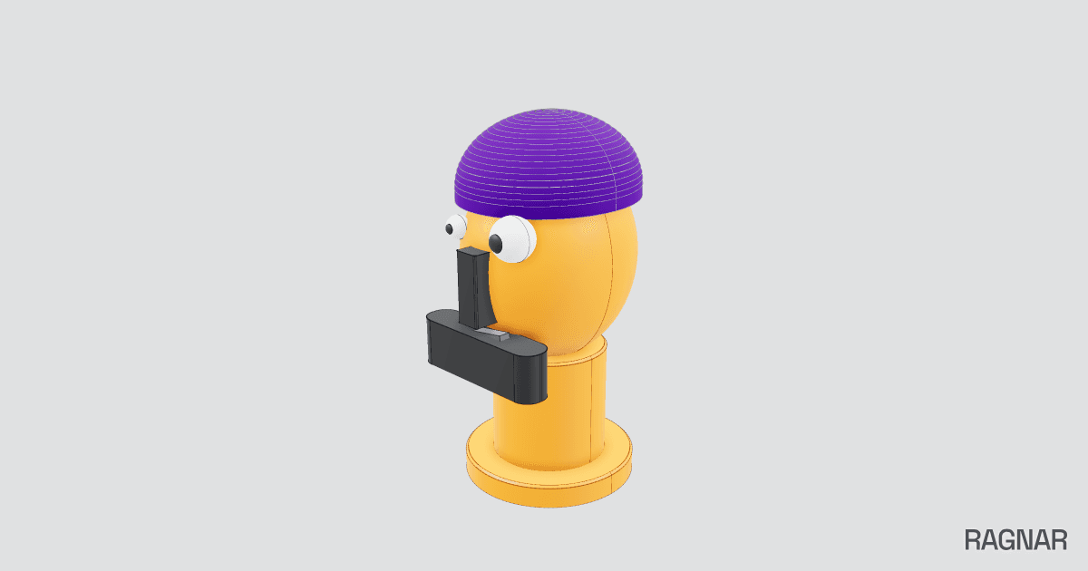 Stylized Character Bust