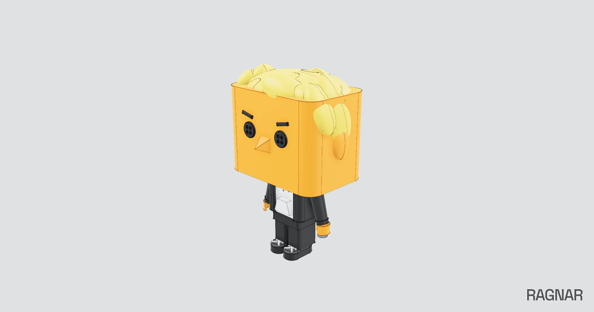 Stylized Humanoid Figure