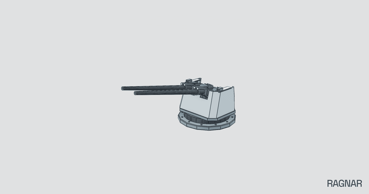 Double Barrel Flak Gun