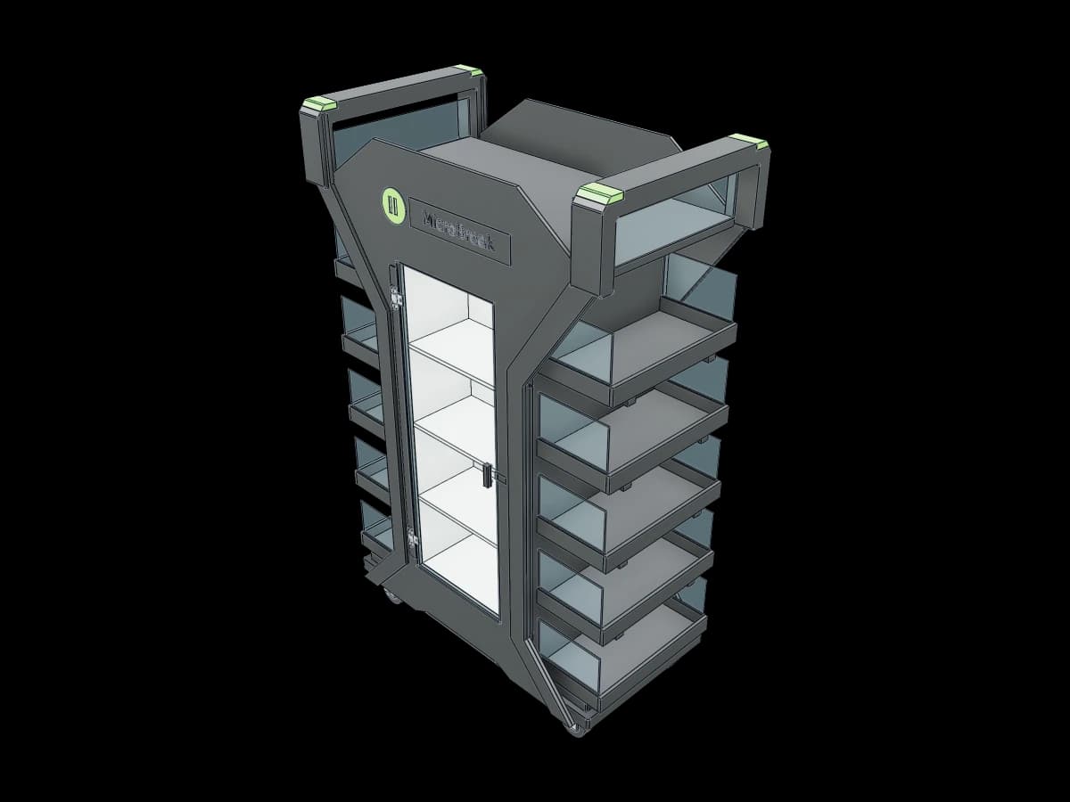 MicroBreak Display Trolley