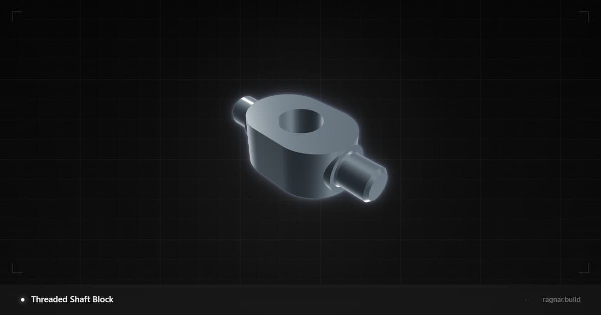 Threaded Shaft Block