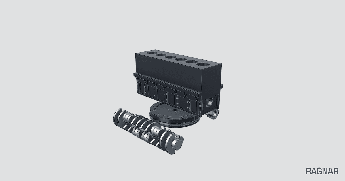 Tractor Diesel Engine