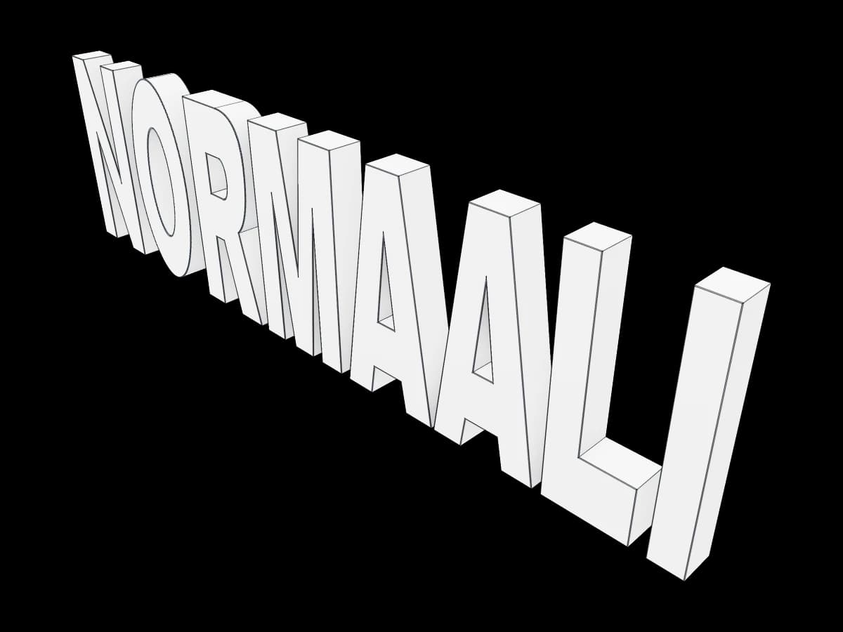 Typographic Echo Display