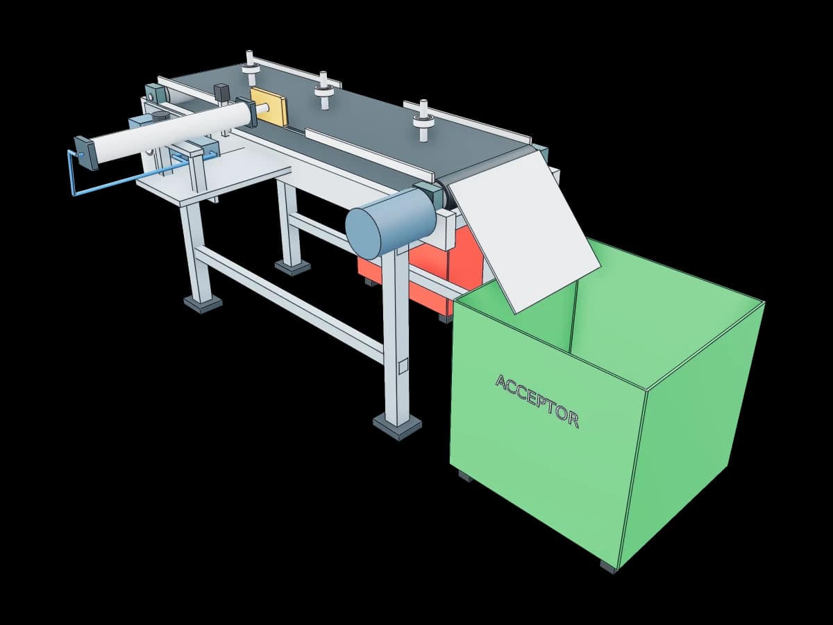 Pneumatic Conveyor Sorter