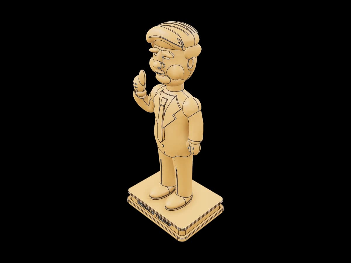 Trump Statue