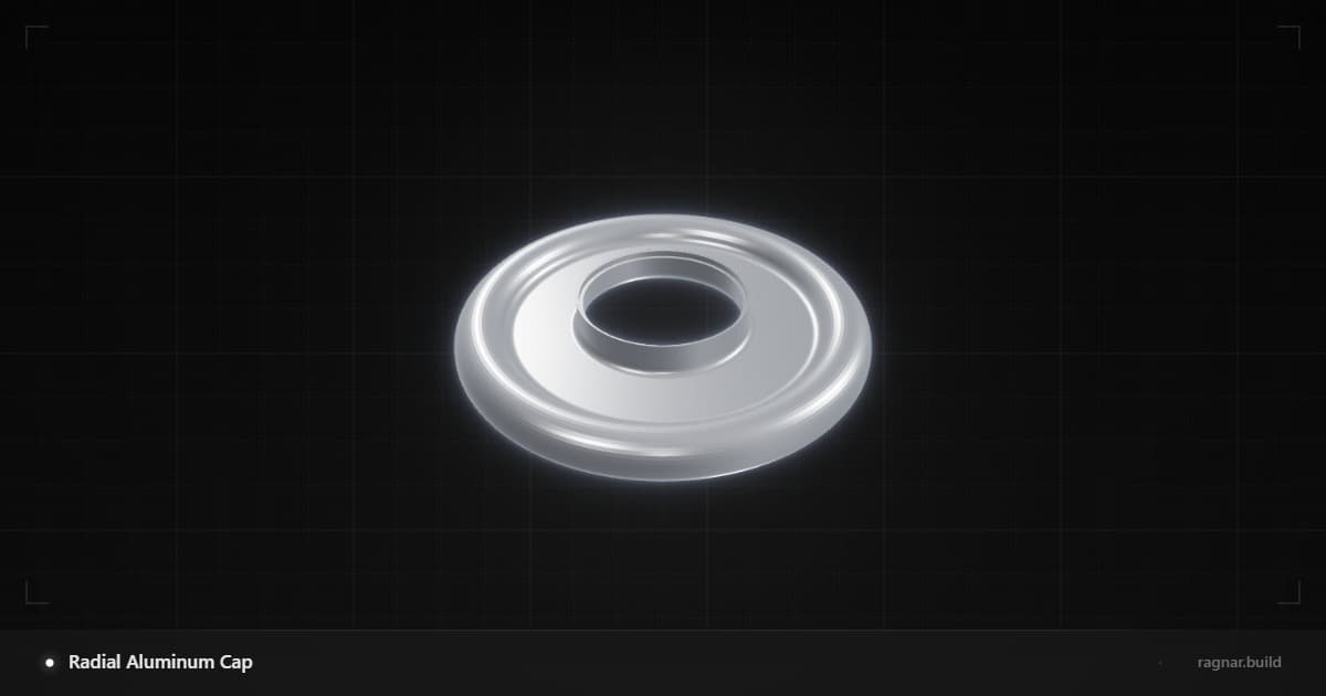 Radial Aluminum Cap