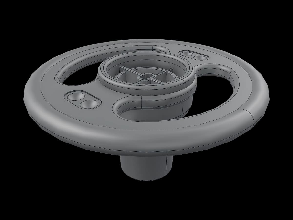 Smoby Adventure Car Steering Wheel