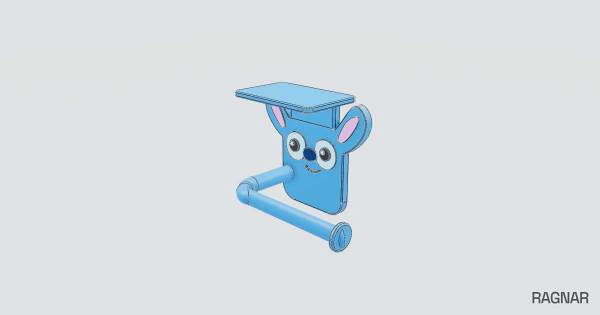 Stitch Toilet Paper Holder