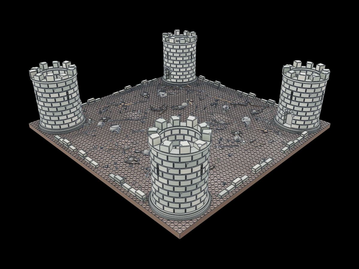 Medieval Battlefield Arena