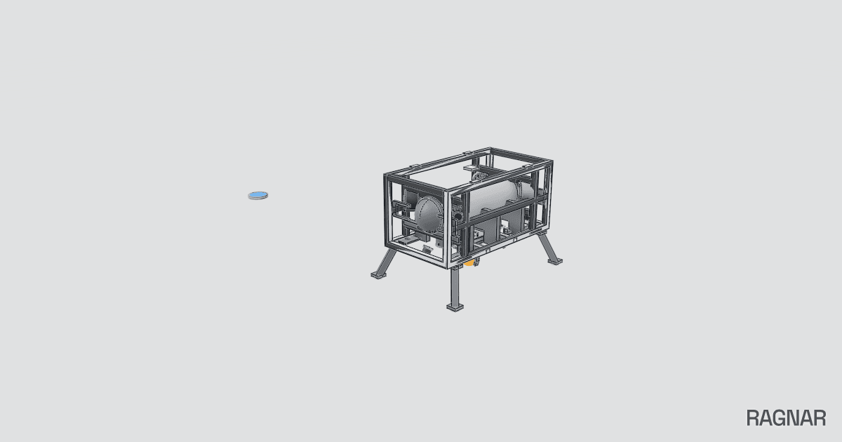 Compact payload stand