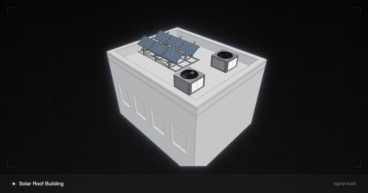 Solar Roof Building