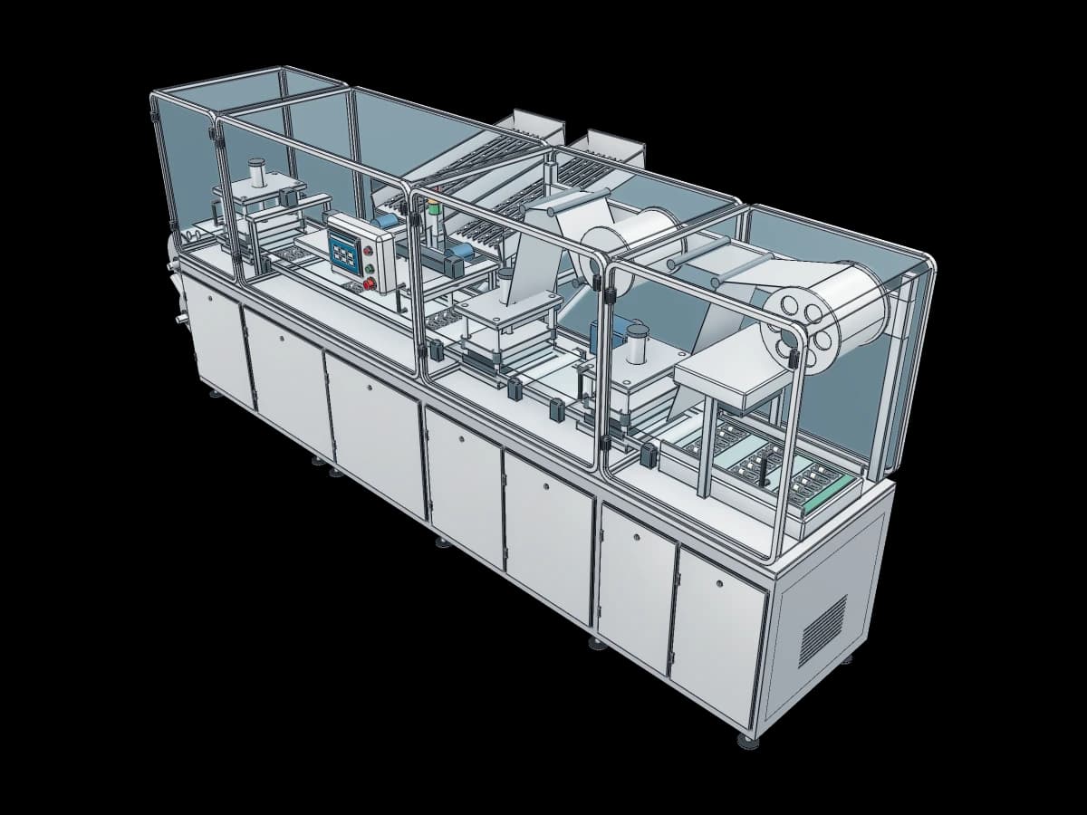 Ampoule Blister Packing Machine