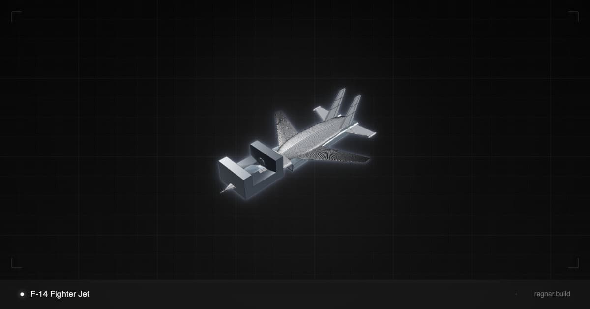 Jet Fighter Fuselage