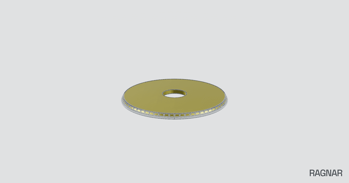 Engraved Brass Scale