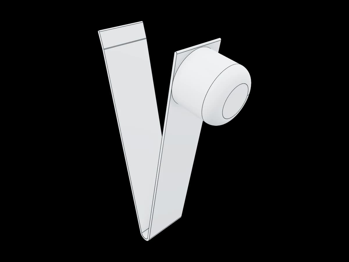 V Spring Clip