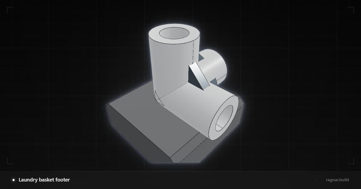 Three-way corner connector