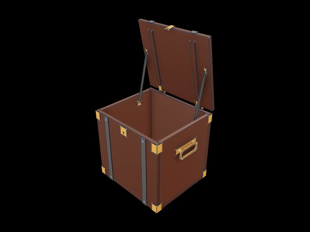 Vinyl Record Chest