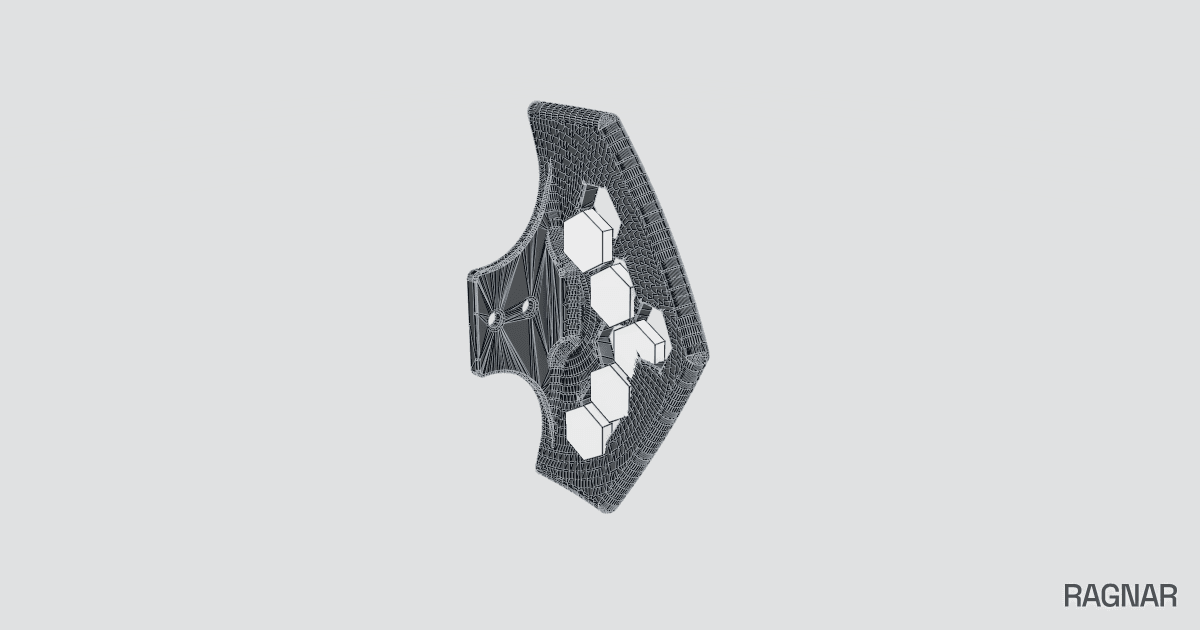 Filled Hexagon Mesh