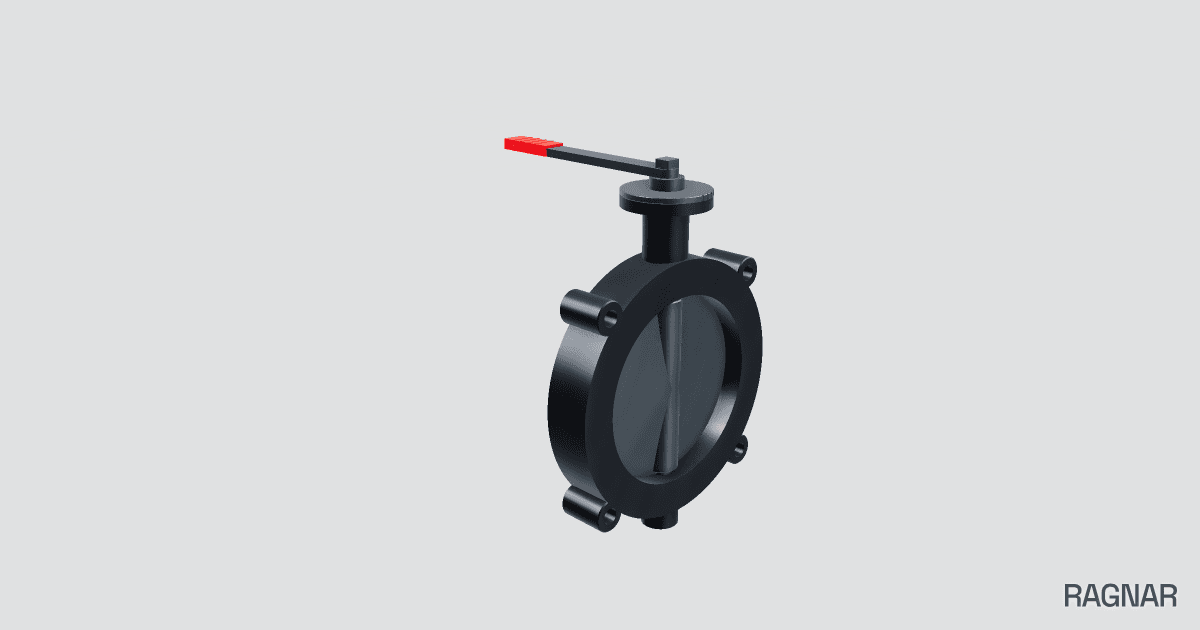 Large Butterfly Valve