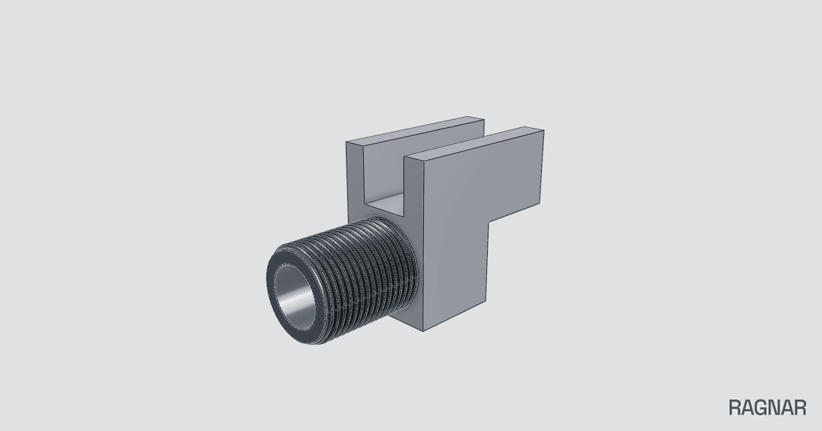 Two-part cylinder