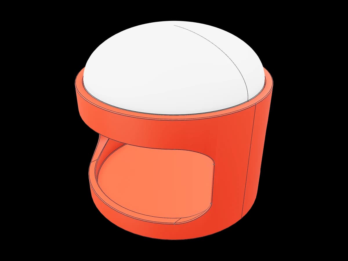 Cylindrical Lamp