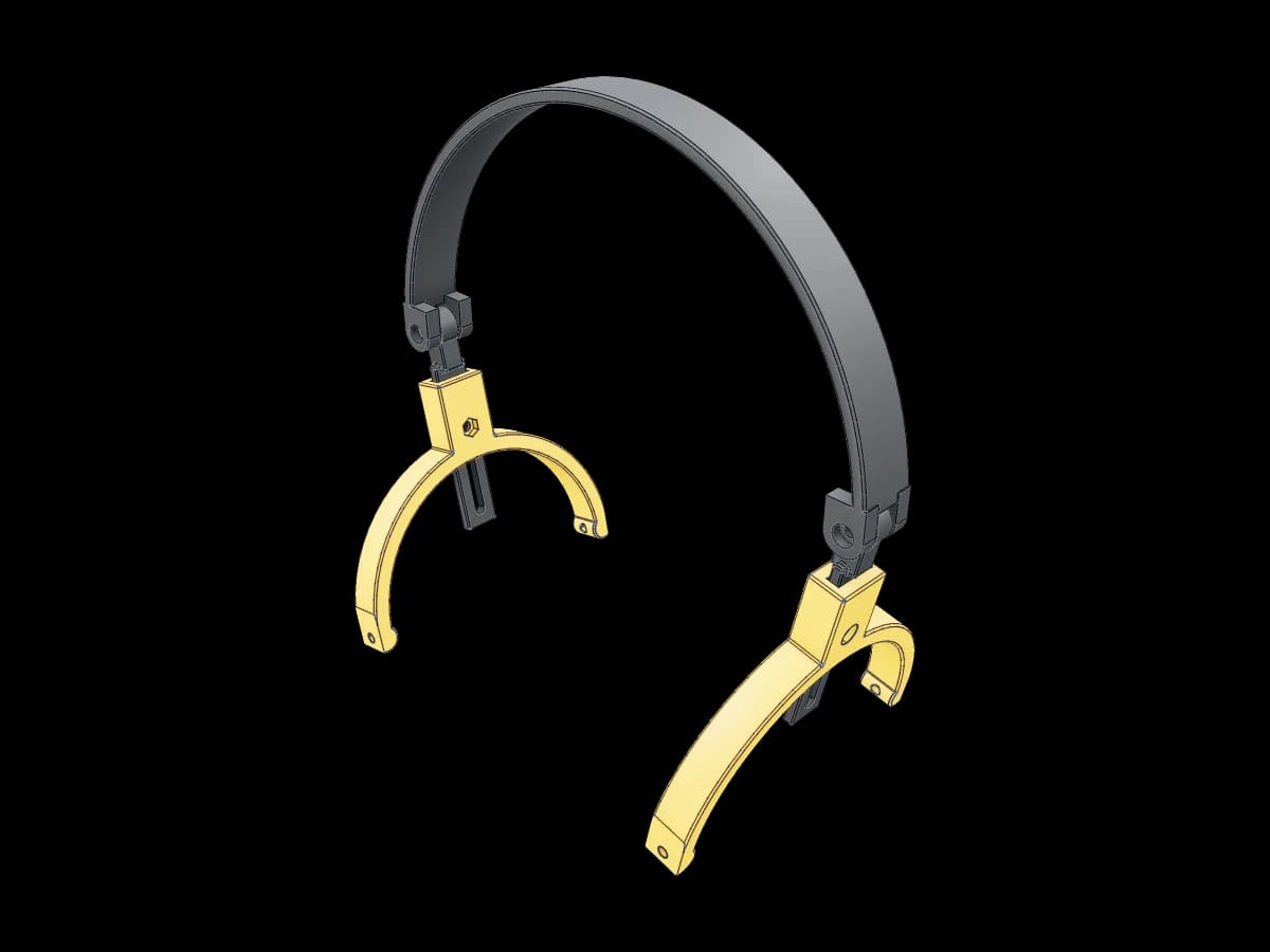 Adjustable Headphone Frame