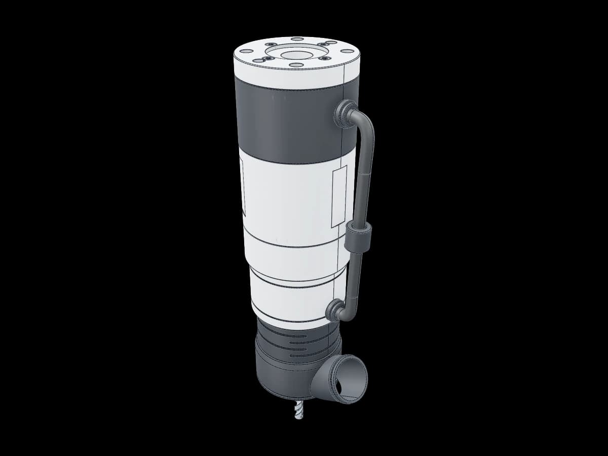 Robotic Rotary Hammer End-Effector