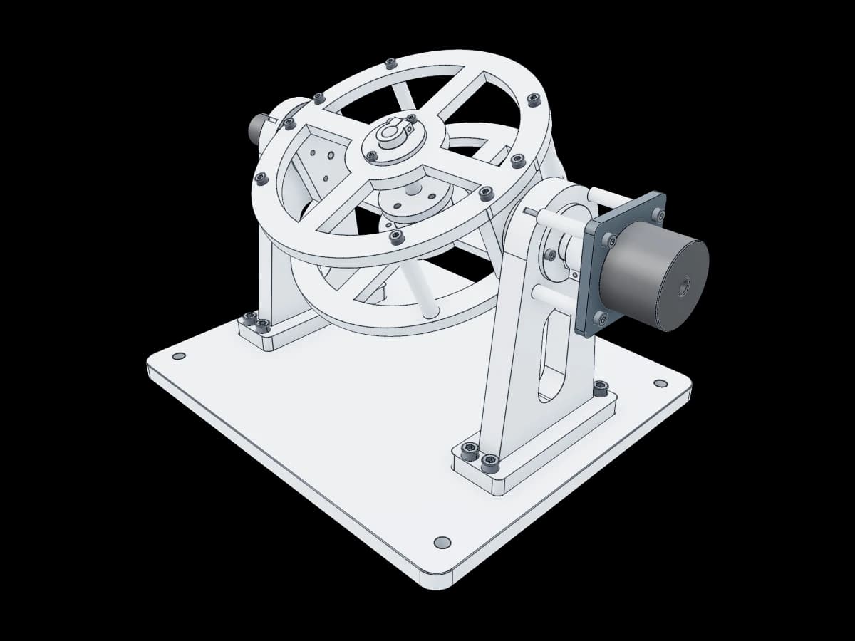 Realistic Working Gimbal
