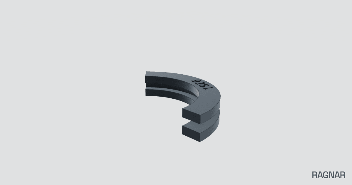 Engraved Arc Segment