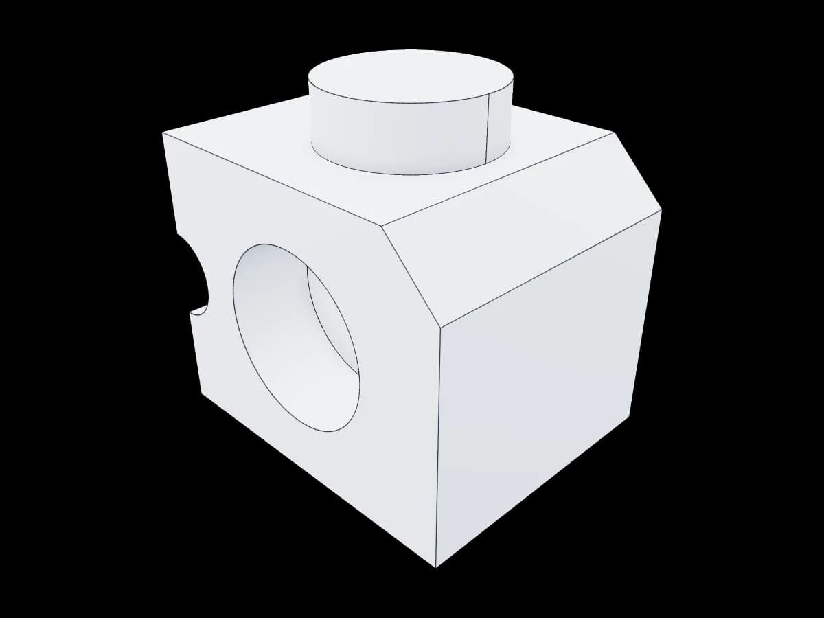 Mechanical Block with Boss