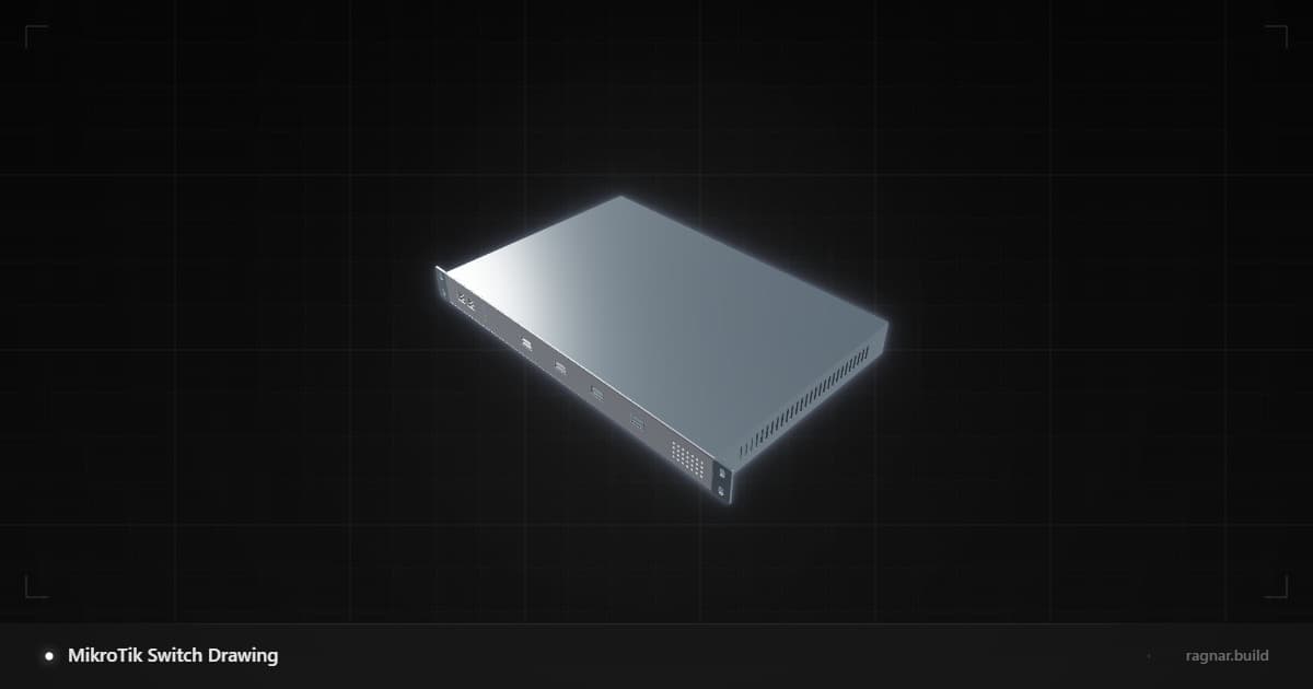 MikroTik Switch Drawing