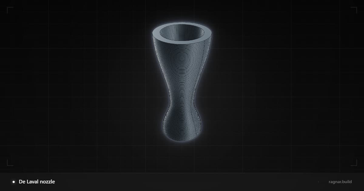 Industrial Rocket Nozzle