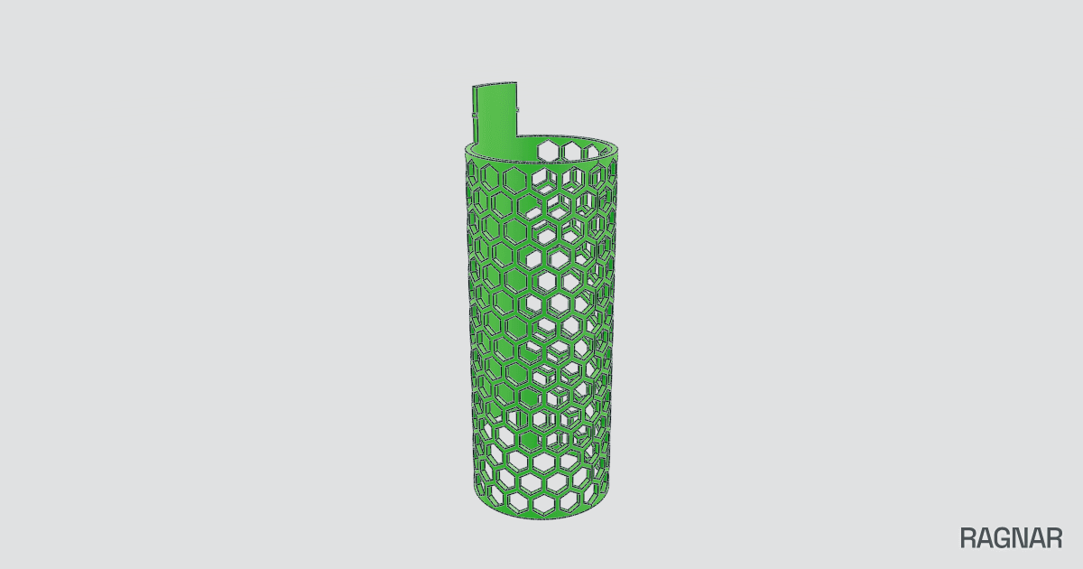 Hexagonal Moss Pole