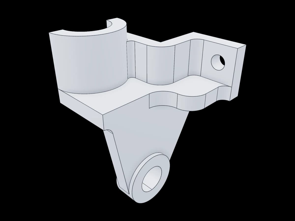 Sectioned Industrial Bracket