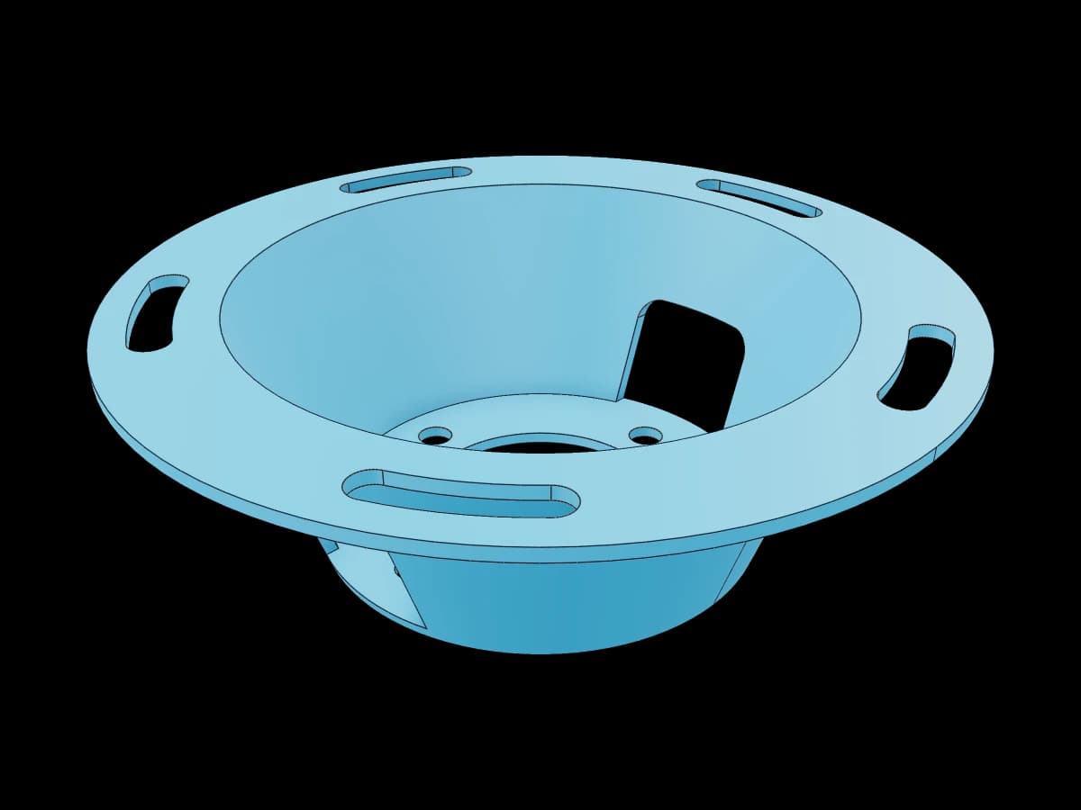 Industrial Tapered Flange Bowl